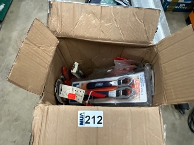 LOT BUNDLE TO INC. STILSONS, WRENCH SETS, ECT