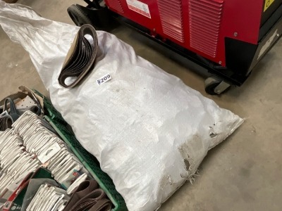LARGE SACK TO INC. ASSORTED SAND PAPER