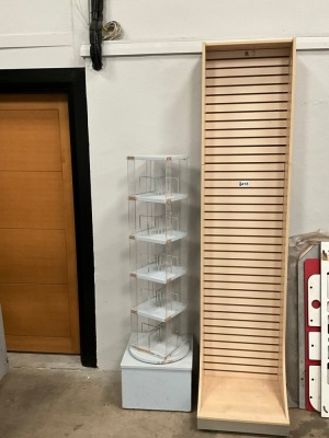2No. ASSORTED DISPLAY STANDS