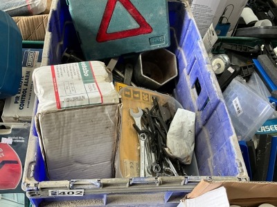 LOT BUNDLE TO INC. SPANNERS & ASSORTED MISC ITEMS