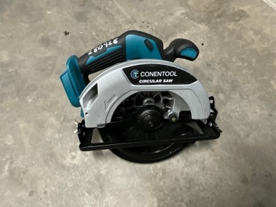 UNUSED CONENTOOL CORDLESS CIRCULAR SAW 