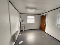 APPROX. 22ft x 9ft STEEL CLAD 2 OFFICE - 16