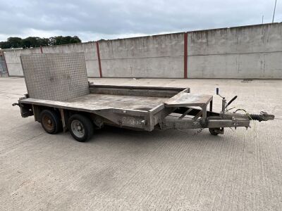 IFOR WILLIAMS 10ft x 6ft 3500KGS TWIN AXLE PLANT TRAILER