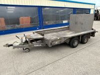 IFOR WILLIAMS 10ft x 6ft 3500KGS TWIN AXLE PLANT TRAILER - 3