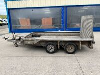 IFOR WILLIAMS 10ft x 6ft 3500KGS TWIN AXLE PLANT TRAILER - 4