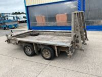 IFOR WILLIAMS 10ft x 6ft 3500KGS TWIN AXLE PLANT TRAILER - 5