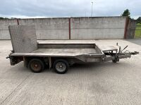 IFOR WILLIAMS 10ft x 6ft 3500KGS TWIN AXLE PLANT TRAILER - 15