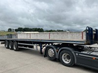 MONTRACON 45FT 39 TON TRI AXLE FLAT TRAILER ON AIR