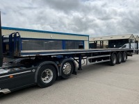 MONTRACON 45FT 39 TON TRI AXLE FLAT TRAILER ON AIR - 2