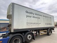 APPROX. 26ft SDC SINGLE AXLE BOX TRAILER ON AIR - 4