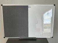 COMBINATION WALL DRYWIPE/ FELT BOARD