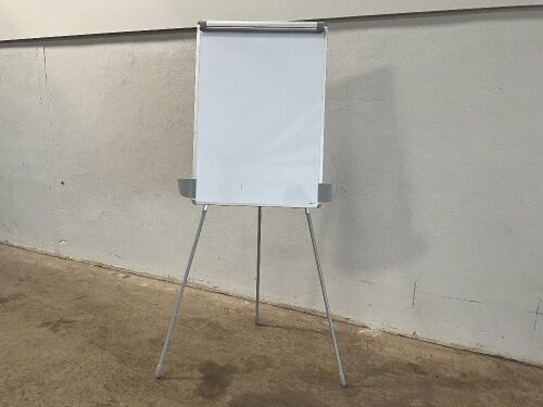 OFFICE DEPOT FREESTANDING WHITEBOARD FLIPCHART MAGNETIC EASEL WITH ADJUSTABLE HEIGHT