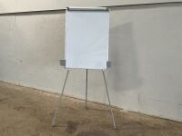 OFFICE DEPOT FREESTANDING WHITEBOARD FLIPCHART MAGNETIC EASEL WITH ADJUSTABLE HEIGHT