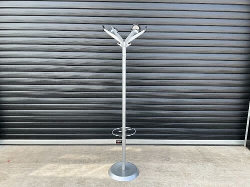 COAT STAND WITH UMBRELLA HOLDER