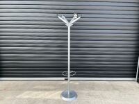 COAT STAND WITH UMBRELLA HOLDER