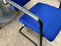 1200mm 4 SEATER ROUND MEETING TABLE - 4