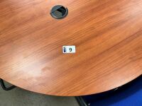 1200mm 4 SEATER ROUND MEETING TABLE - 5