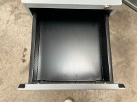 STEEL TWO DRAWER PEDESTAL - 4