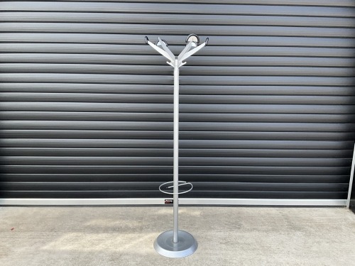 COAT STAND WITH UMBRELLA HOLDER