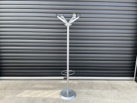 COAT STAND WITH UMBRELLA HOLDER