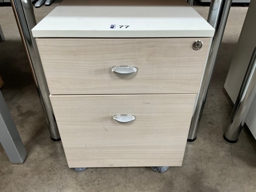 LAS TWO DRAWER PEDESTAL