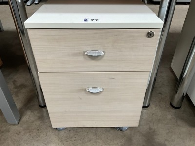 LAS TWO DRAWER PEDESTAL