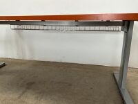 STEELCASE 1800mm RIGHT HAND WAVE DESK - 3