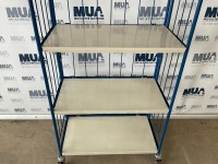 THREE TIER METAL MOBILE TROLLEY - 2