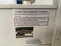 CHUBB TWO DRAWER FIREPROOF FILING CABINET - 4