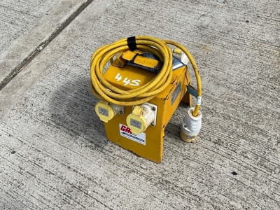 110v 4 WAY SPLITTER BOX