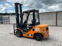 HANGCHA XF35D 3.5 TON DIESEL FORKLIFT - 3