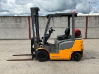JUNGHEINRICH TFG320 2 TON GAS FORKLIFT - 2
