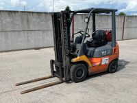 TOYOTA 15 1.5 TON GAS FORKLIFT