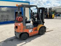 TOYOTA 15 1.5 TON GAS FORKLIFT - 5