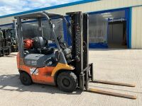 TOYOTA 15 1.5 TON GAS FORKLIFT - 10