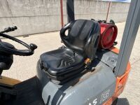 TOYOTA 15 1.5 TON GAS FORKLIFT - 15