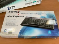 UNUSED LOGITECH MK120 DESKTOP KEYBOARD/ MOUSE & EMPREX MINI KEYBOARD - 2