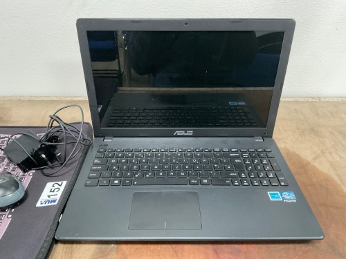 ASUS 16.5" LAPTOP & CHARGER WITH WIRELESS MOUSE