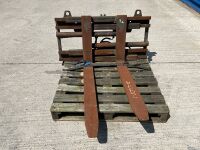 HYDRAULIC FORK POSITIONER TO SUIT FORKLIFT - 8