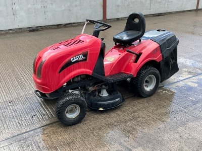 CASTEL TWINCUT RIDE ON PETROL LAWNMOWER