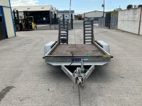 LYNTON APPROX. 10ft x 6ft 3500KGS TWIN AXLE PLANT TRAILER - 2