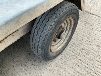 LYNTON APPROX. 10ft x 6ft 3500KGS TWIN AXLE PLANT TRAILER - 6