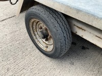 LYNTON APPROX. 10ft x 6ft 3500KGS TWIN AXLE PLANT TRAILER - 11