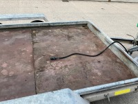 LYNTON APPROX. 10ft x 6ft 3500KGS TWIN AXLE PLANT TRAILER - 13