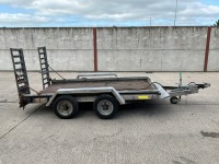 LYNTON APPROX. 10ft x 6ft 3500KGS TWIN AXLE PLANT TRAILER - 16