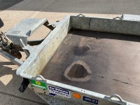 IFOR WILLIAMS APPROX. 9ft x 4.6ft 2600KGS TWIN AXLE BEAVERTAIL PLANT TRAILER - 8