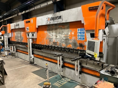 ERMAKSAN SPEED BEND PRO T CNC 440 TON BRAKE PRESS & TOOLING