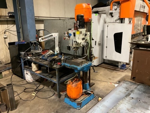 BMC ZS40B 3 PHASE GEARED HEAD PILLAR DRILL