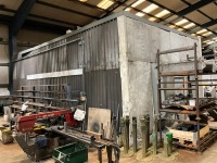 APPROX. 10000mm x 6000mm x 4000mm SAND BLASTING ROOM - 2