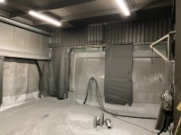 APPROX. 10000mm x 6000mm x 4000mm SAND BLASTING ROOM - 4